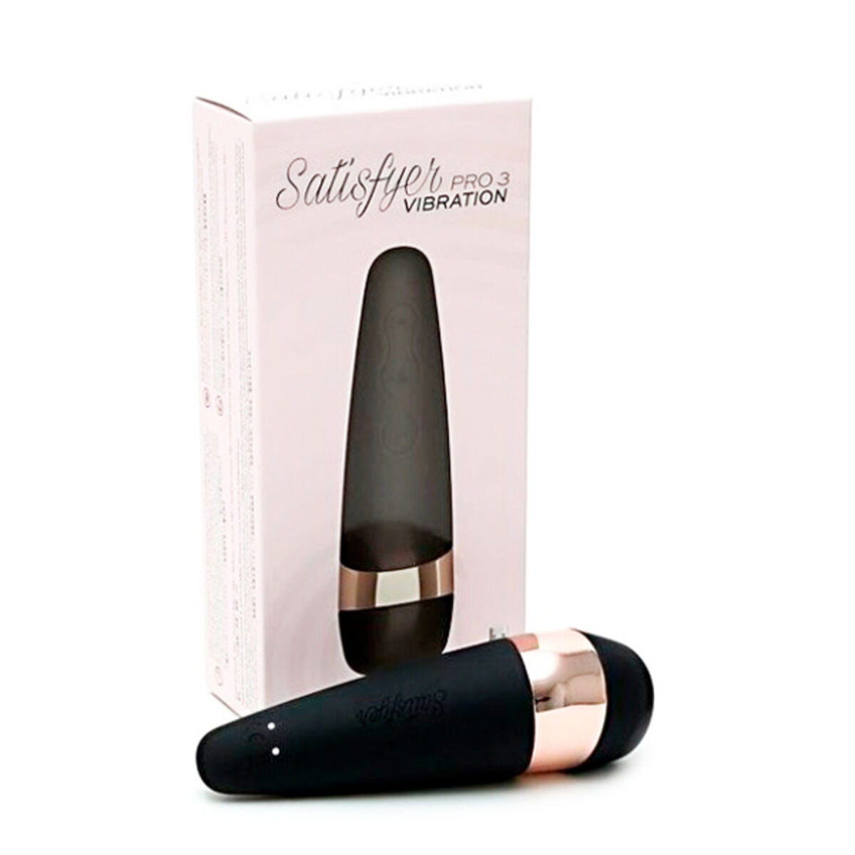 Pro 3 Clitorisstimulator Vibration Satisfyer Pro 3+ Zwart